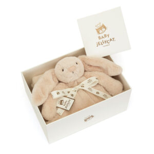 Jellycat Bashful Luxe Bunny Blankie Beige